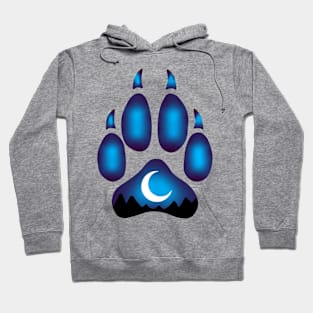 Wolf Paw Design Hoodie